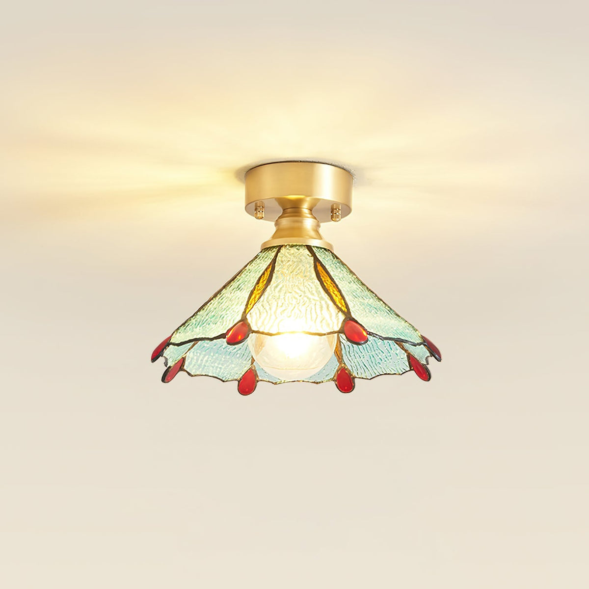 Cumberoria Glass Ceiling Light-Moonnatur