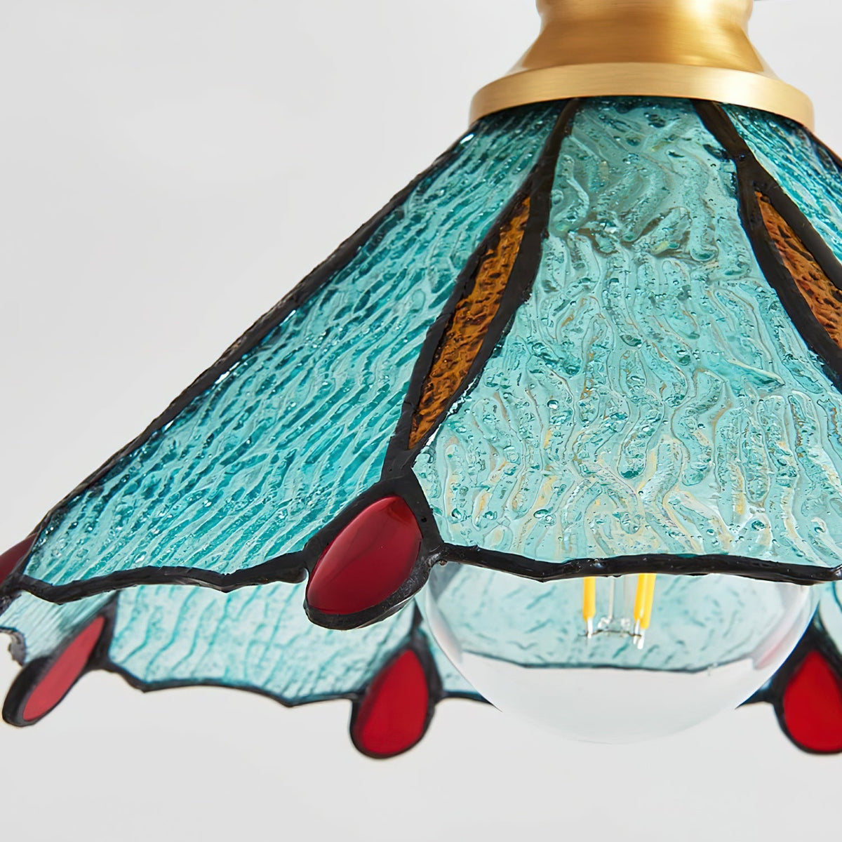 Cumberoria Glass Ceiling Light-Moonnatur