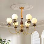 Merrenis Glass Chandelier-Moonnatur