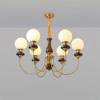 Merrenis Glass Chandelier-Moonnatur