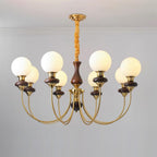 Merrenis Glass Chandelier-Moonnatur