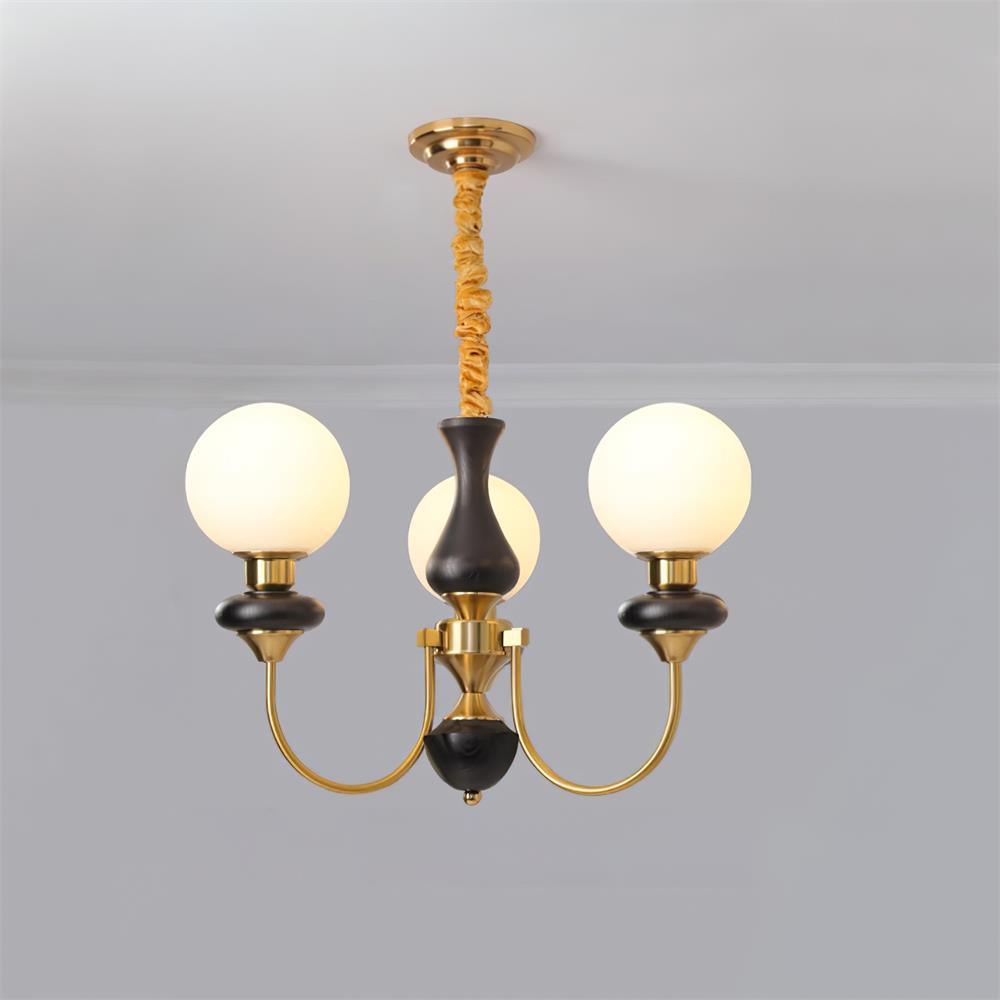 Merrenis Glass Chandelier-Moonnatur