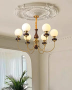 Merrenis Glass Chandelier-Moonnatur