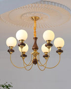 Merrenis Glass Chandelier-Moonnatur