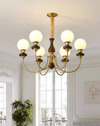Merrenis Glass Chandelier-Moonnatur