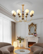 Merrenis Glass Chandelier-Moonnatur