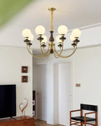 Merrenis Glass Chandelier-Moonnatur