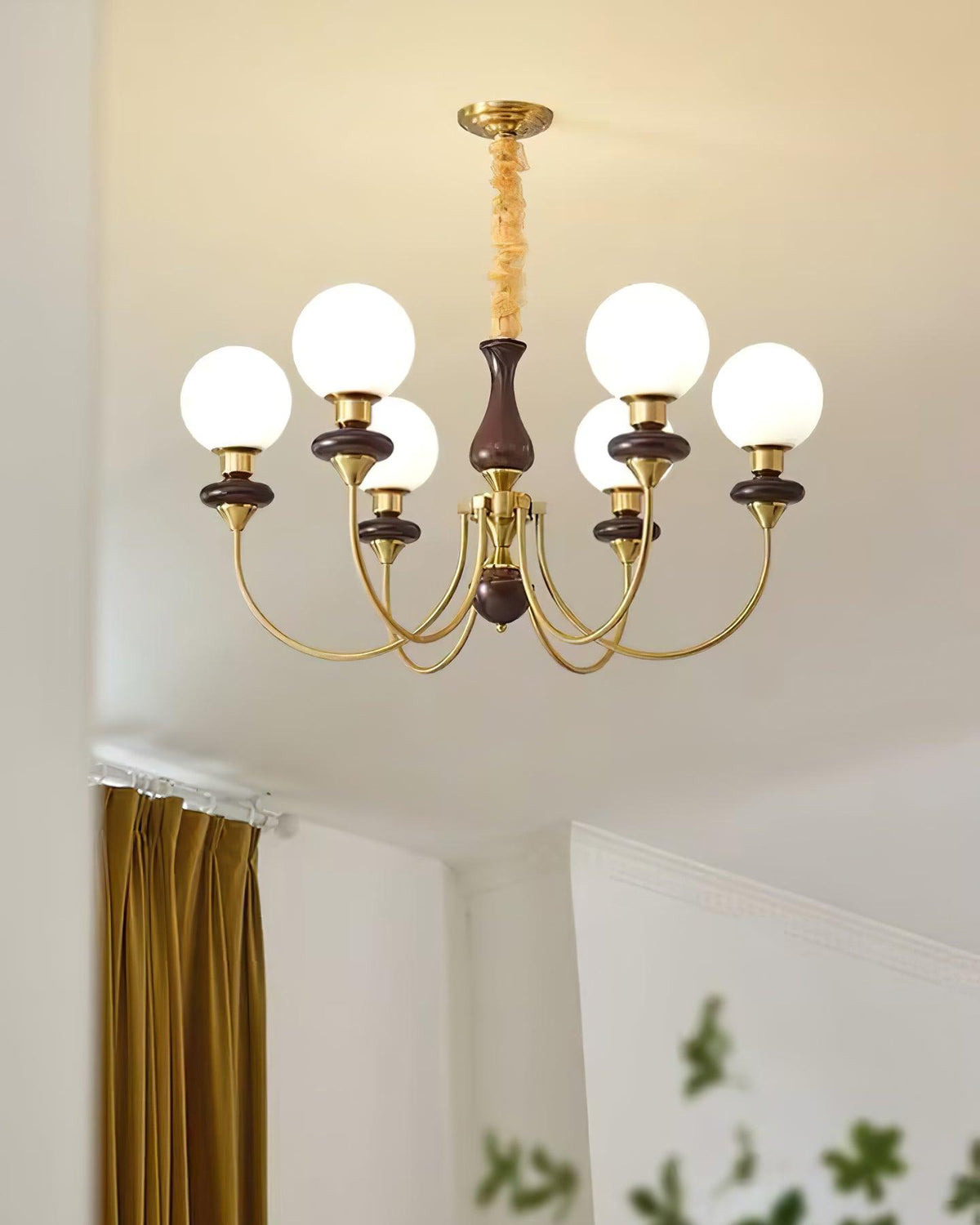 Merrenis Glass Chandelier-Moonnatur