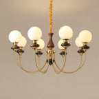 Merrenis Glass Chandelier-Moonnatur