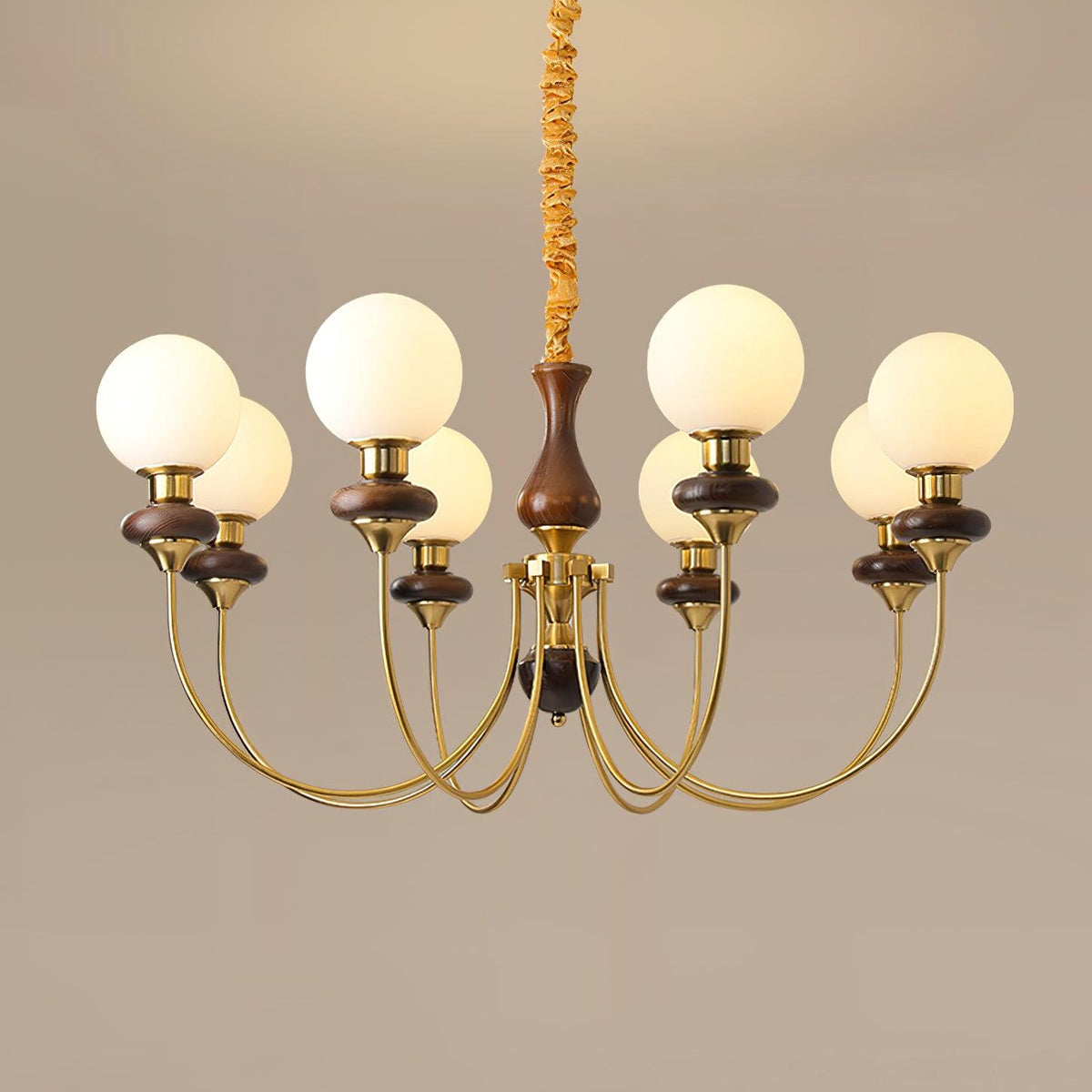 Merrenis Glass Chandelier-Moonnatur
