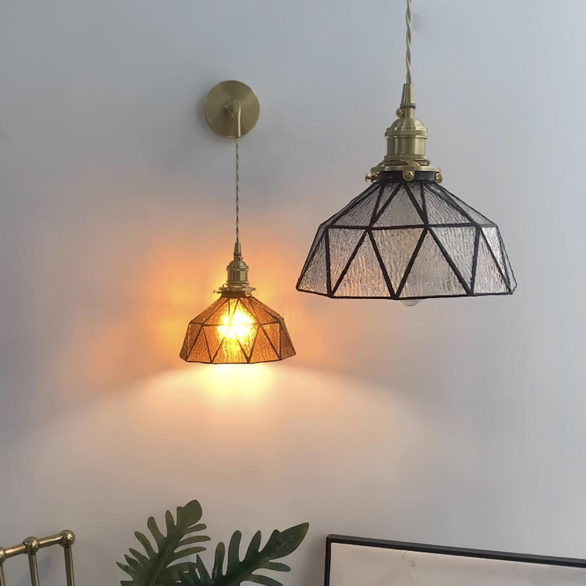 Rardenelis Glass Wall Light-Moonnatur