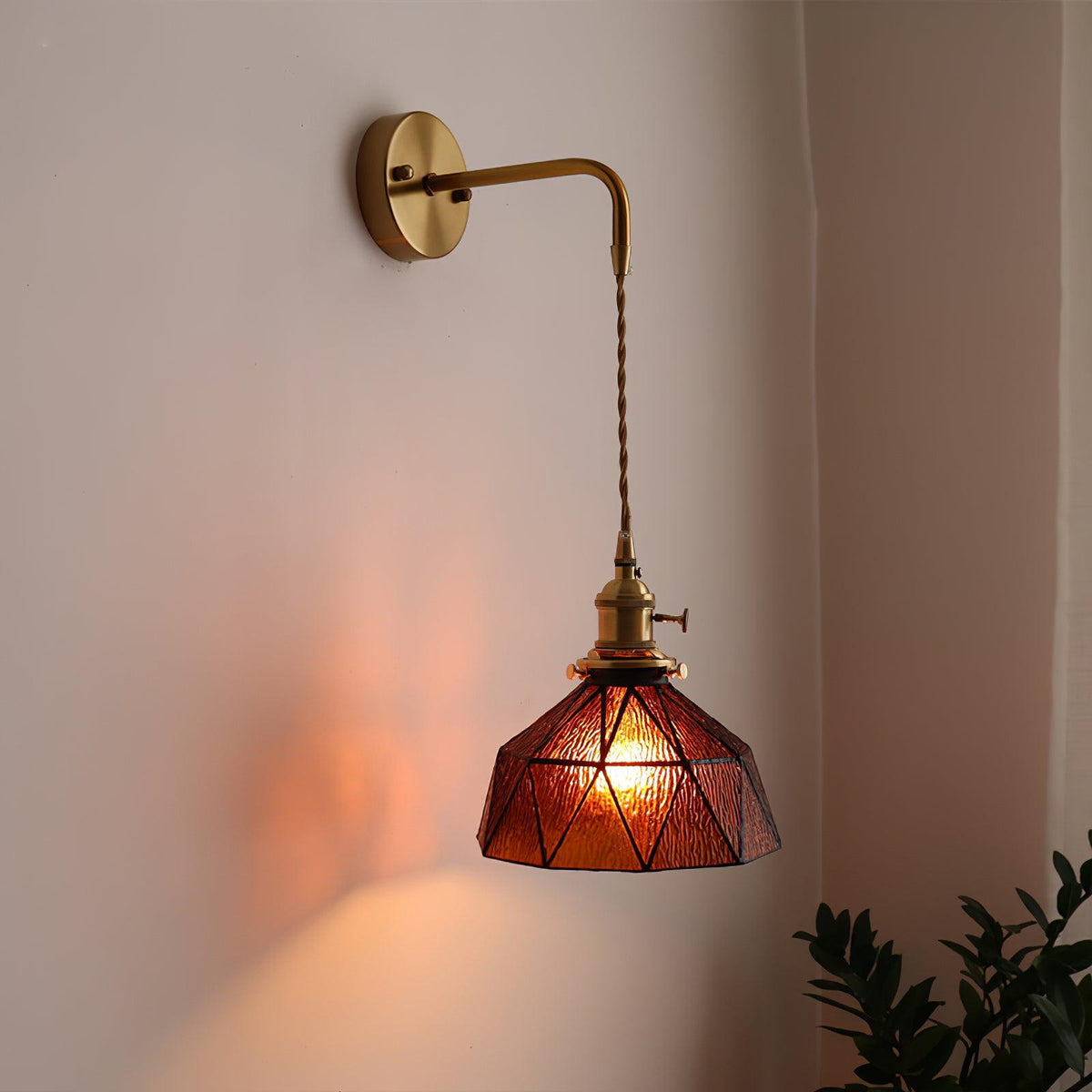 Rardenelis Glass Wall Light-Moonnatur