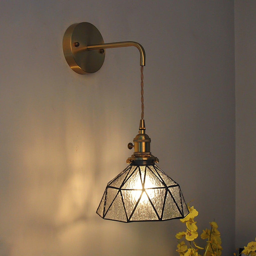 Rardenelis Glass Wall Light-Moonnatur
