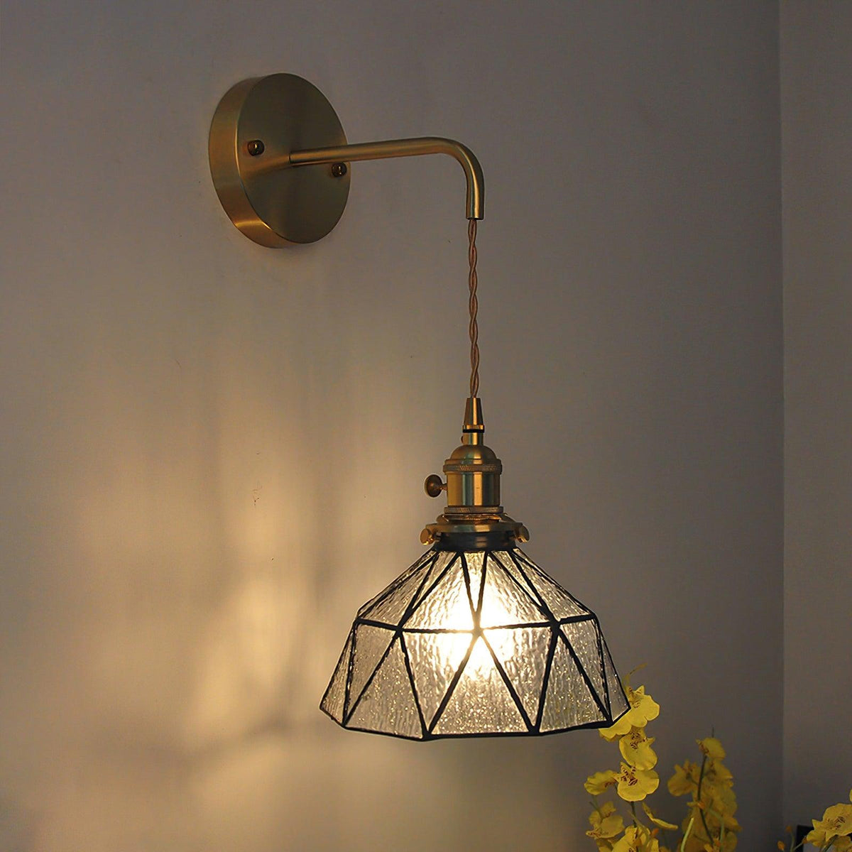 Rardenelis Glass Wall Light-Moonnatur