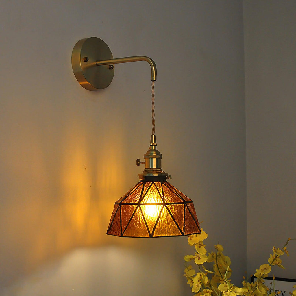Rardenelis Glass Wall Light-Moonnatur