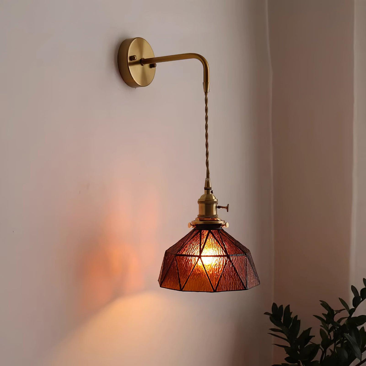 Rardenelis Glass Wall Light-Moonnatur