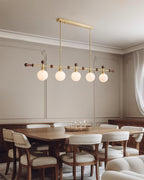 Veyrenfern Glass Chandelier-Moonnatur