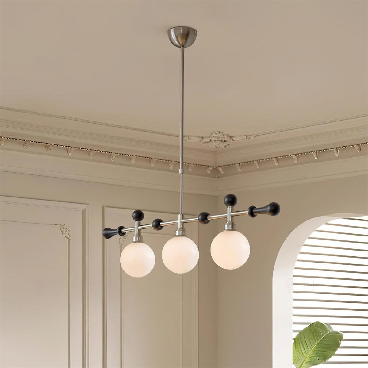 Veyrenfern Glass Chandelier-Moonnatur
