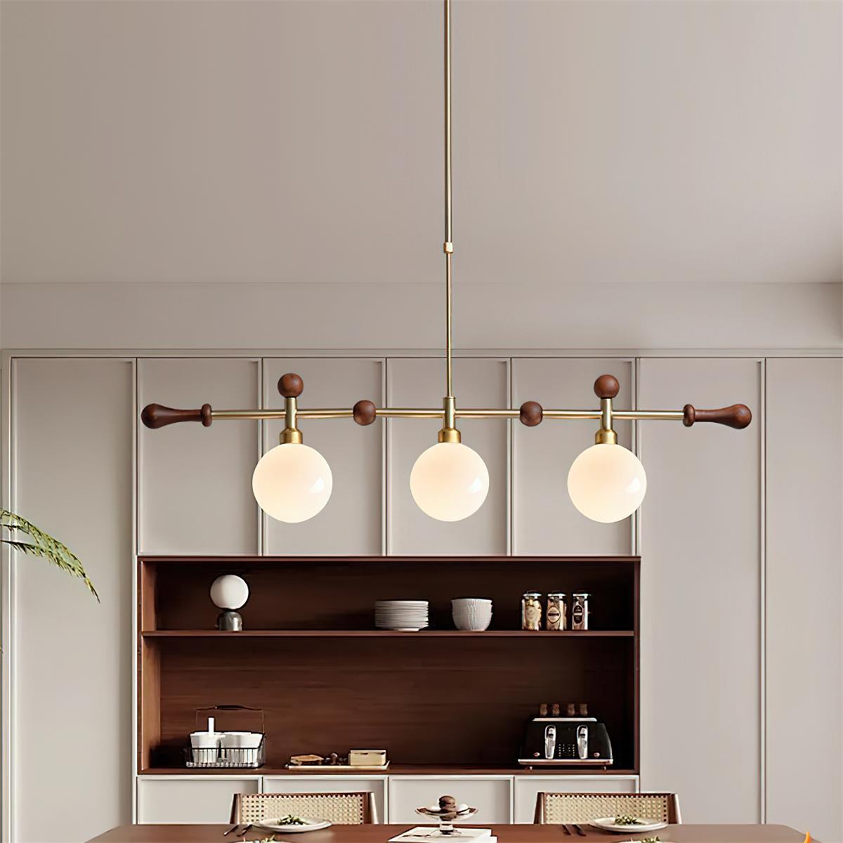 Veyrenfern Glass Chandelier-Moonnatur