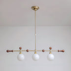Veyrenfern Glass Chandelier-Moonnatur