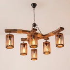 Wistera Wood Chandelier-Moonnatur
