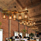 Wistera Wood Chandelier-Moonnatur
