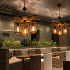 Wistera Wood Chandelier-Moonnatur
