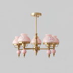 Weldencove Glass Chandelier-Moonnatur