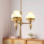 Weldencove Glass Chandelier-Moonnatur