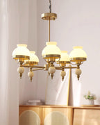 Weldencove Glass Chandelier-Moonnatur