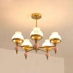Weldencove Glass Chandelier-Moonnatur