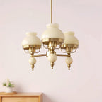 Weldencove Glass Chandelier-Moonnatur