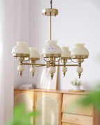 Weldencove Glass Chandelier-Moonnatur
