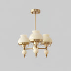 Weldencove Glass Chandelier-Moonnatur