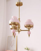 Weldencove Glass Chandelier-Moonnatur