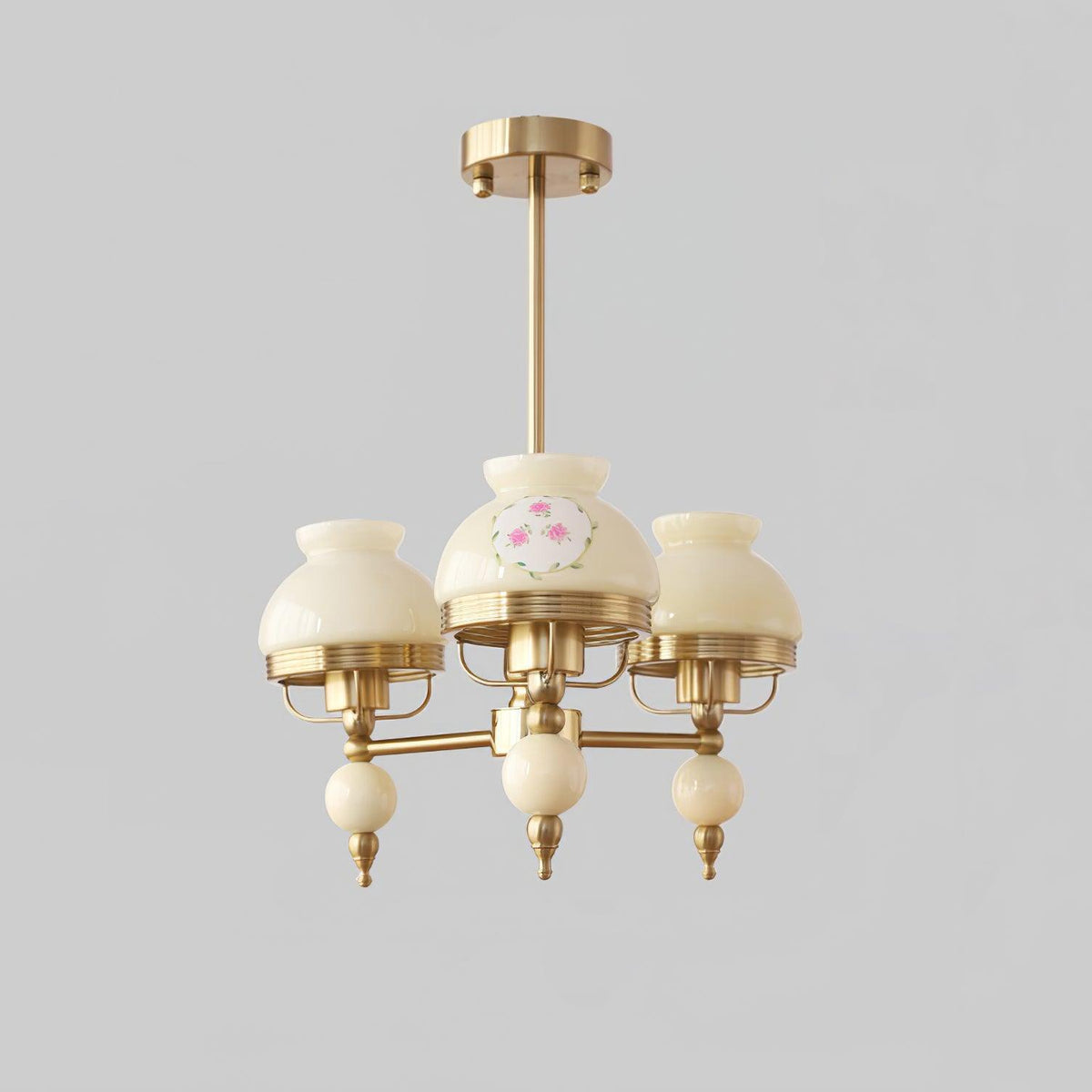 Weldencove Glass Chandelier-Moonnatur