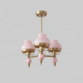 Weldencove Glass Chandelier-Moonnatur