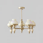 Weldencove Glass Chandelier-Moonnatur