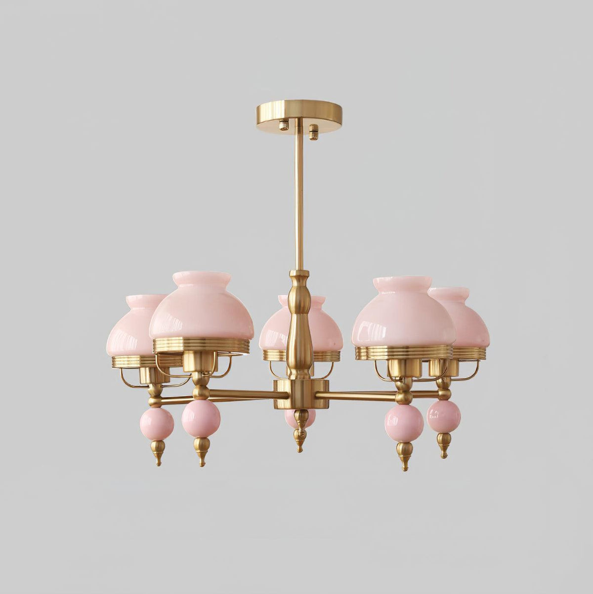 Weldencove Glass Chandelier-Moonnatur
