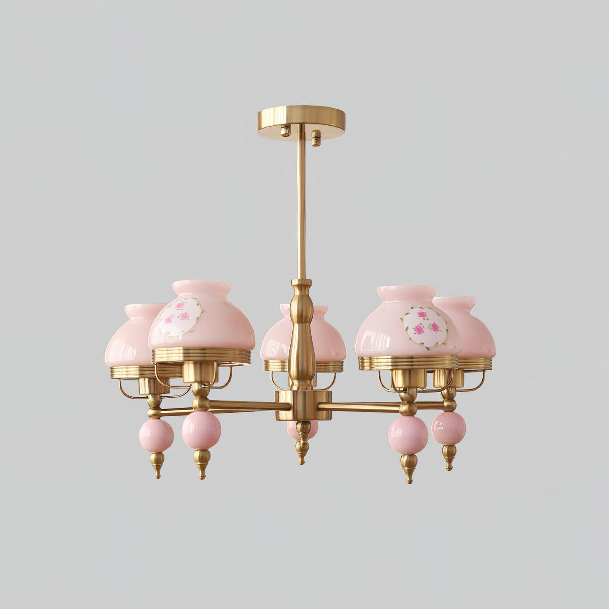 Weldencove Glass Chandelier-Moonnatur