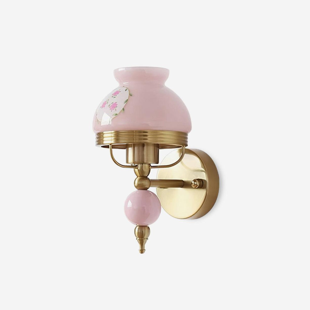 Wardenfern Glass Wall Light-Moonnatur