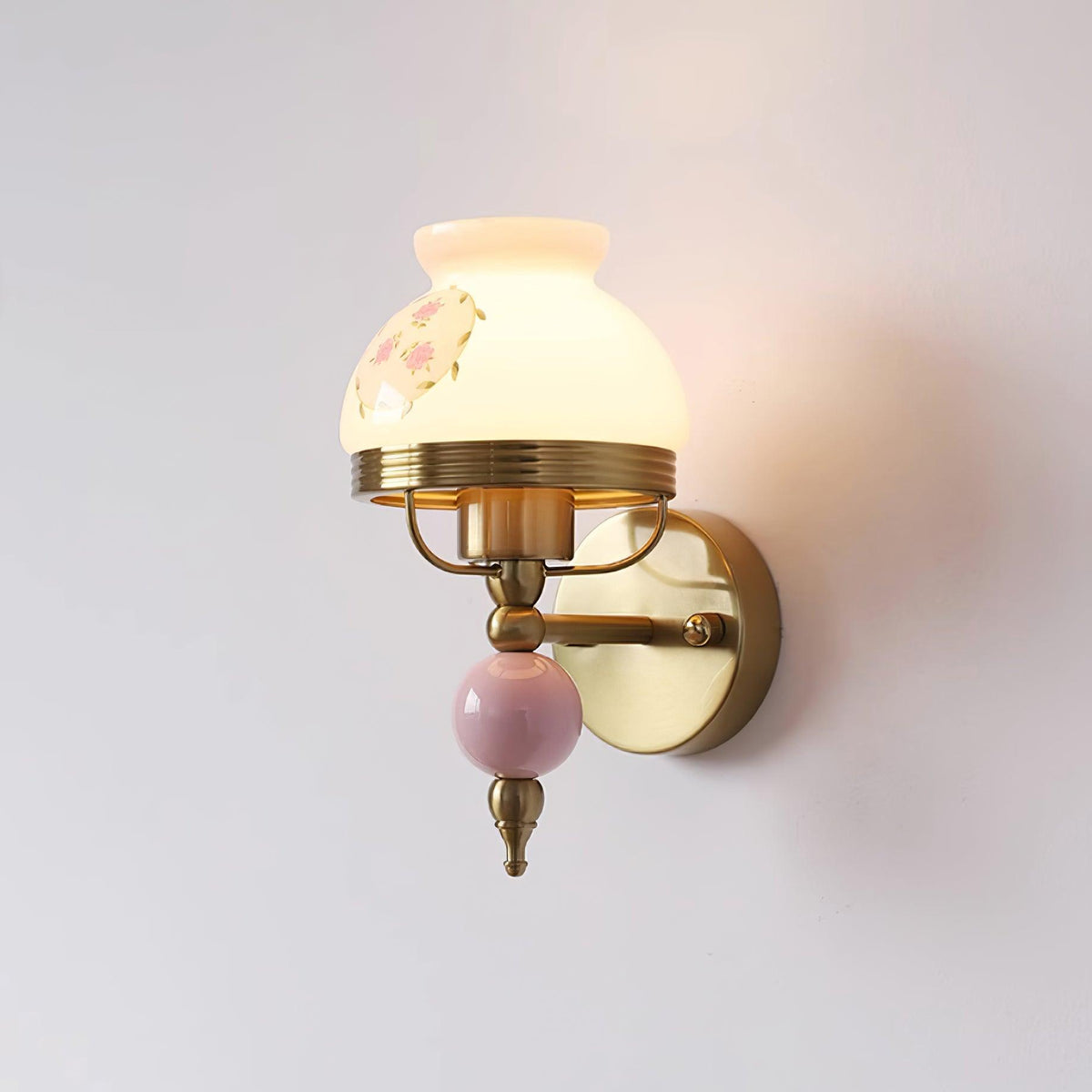 Wardenfern Glass Wall Light-Moonnatur