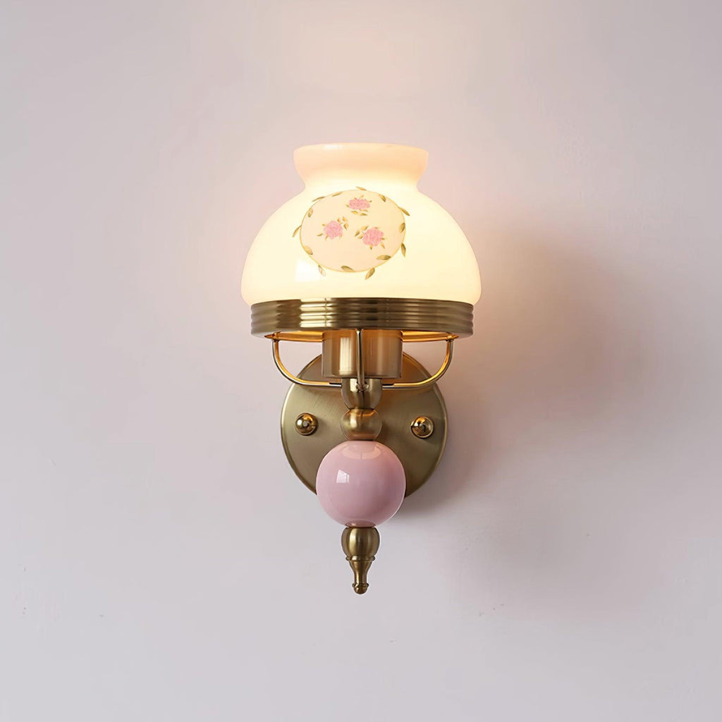Wardenfern Glass Wall Light-Moonnatur