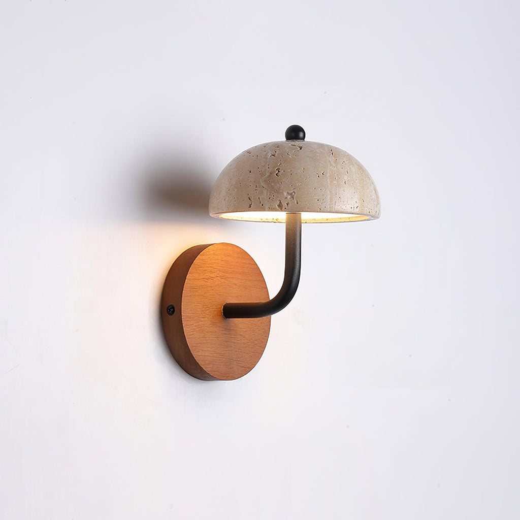 Lathenlark Travertine Wall Light-Moonnatur