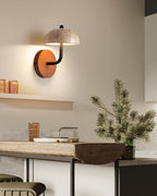 Lathenlark Travertine Wall Light-Moonnatur