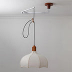 Hadrenford Fabric Pendant Light-Moonnatur