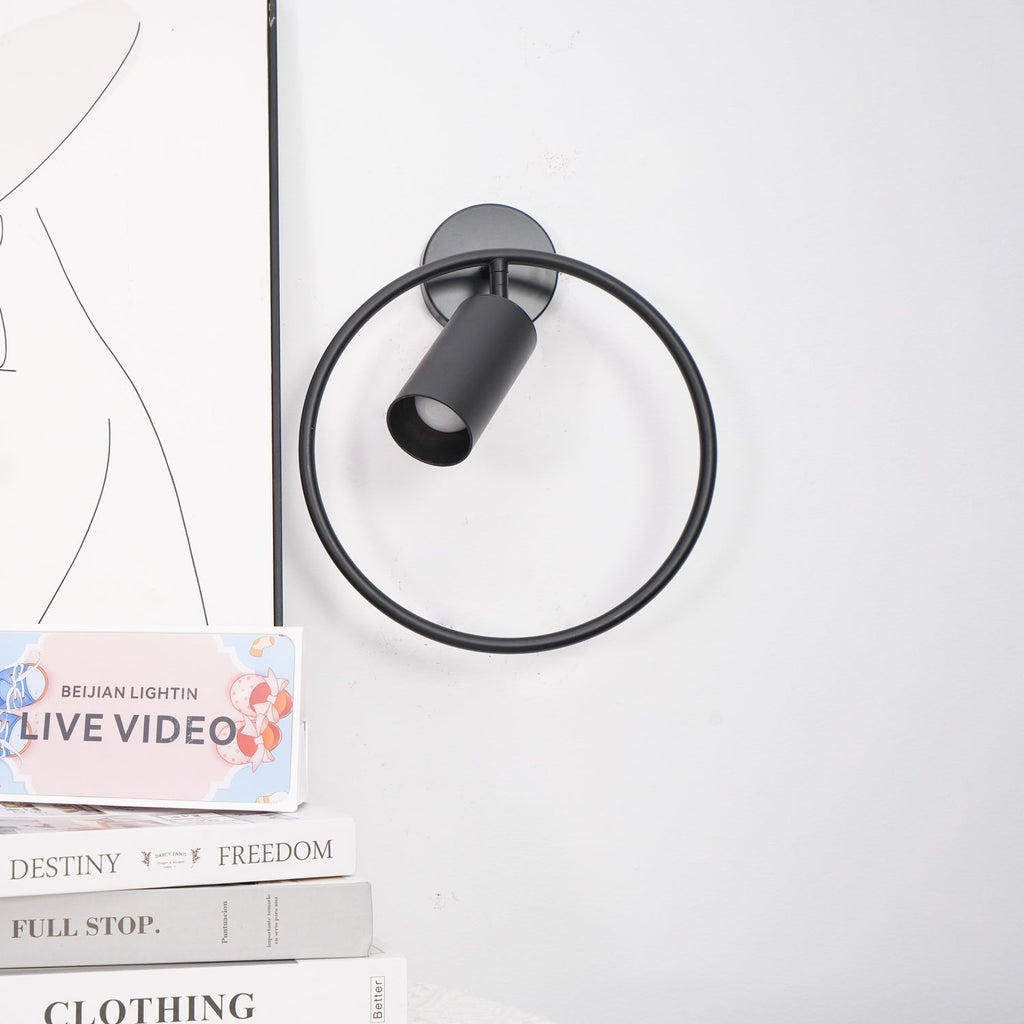 Jarvenena Iron Wall Light-Moonnatur