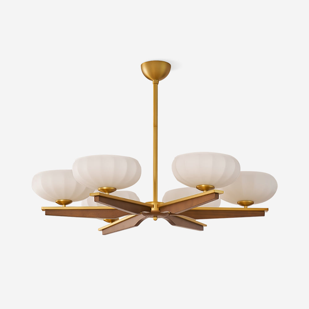 Fendelenora Glass Chandelier-Moonnatur