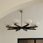 Fendelenora Glass Chandelier-Moonnatur