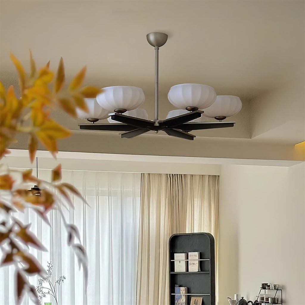 Fendelenora Glass Chandelier-Moonnatur
